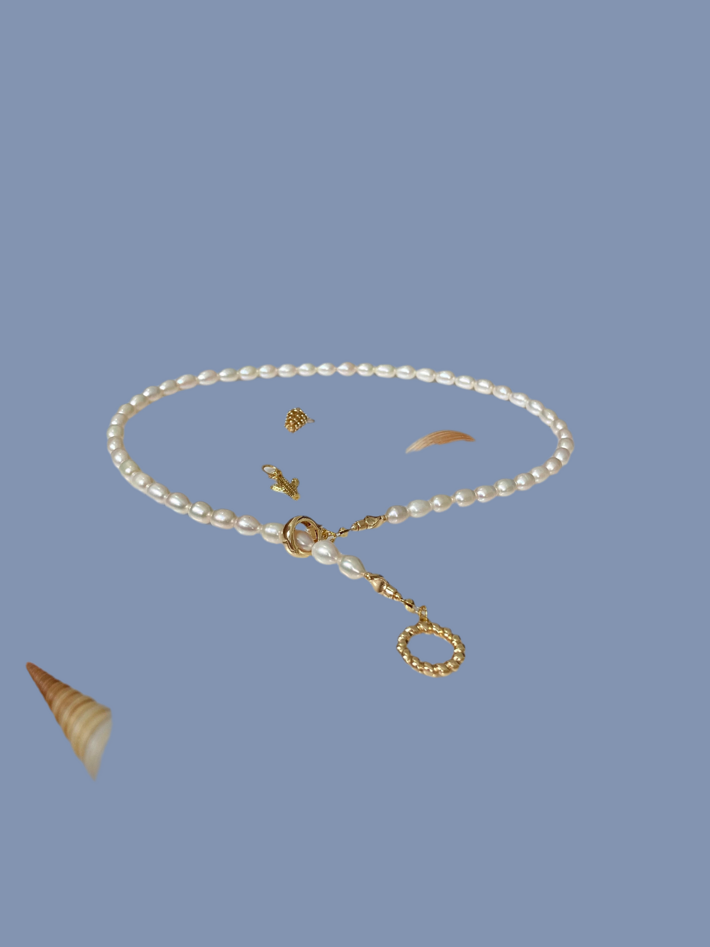 Modern Design Fine Freshwater Pearl Choker Necklace