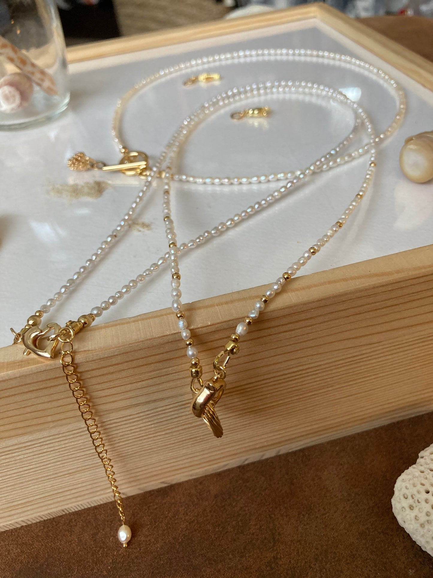 Modern Design Fine Freshwater Pearl Choker Necklace