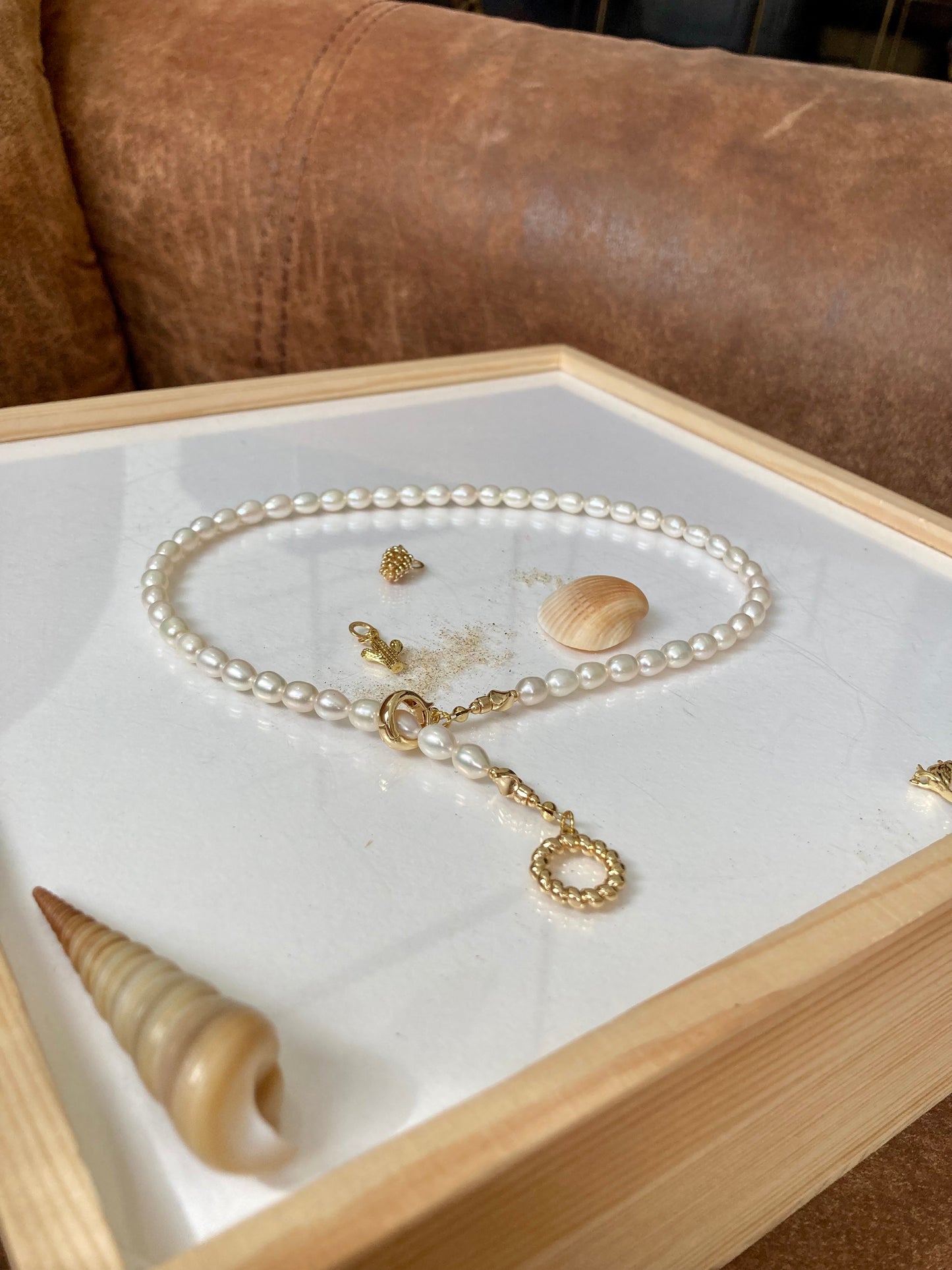 Modern Design Fine Freshwater Pearl Choker Necklace
