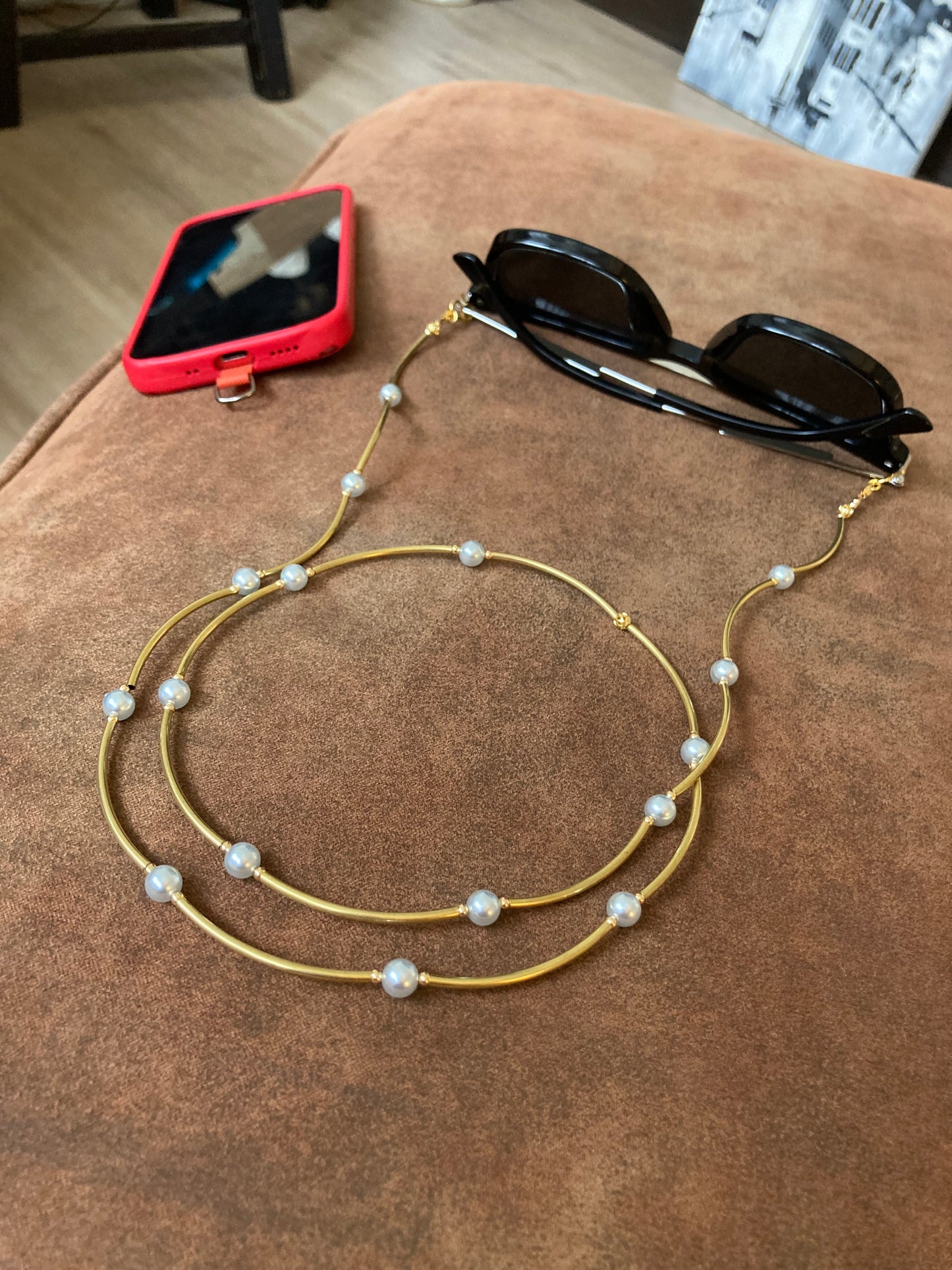 Betty• Unique 6-in-1 Light Necklace /Choker/Belt/ Glasses/Badge Chain/Bracelet