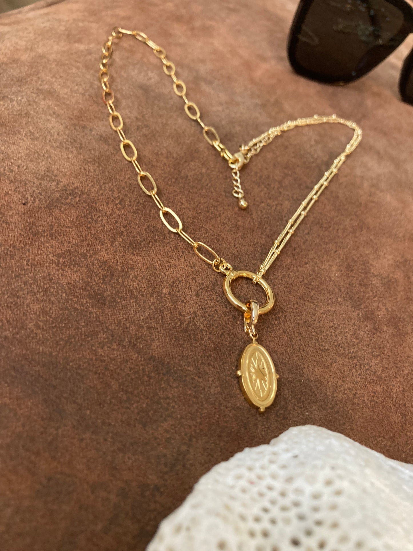 Lillian L•3-in-1 Chic Necklace Bracelet Set