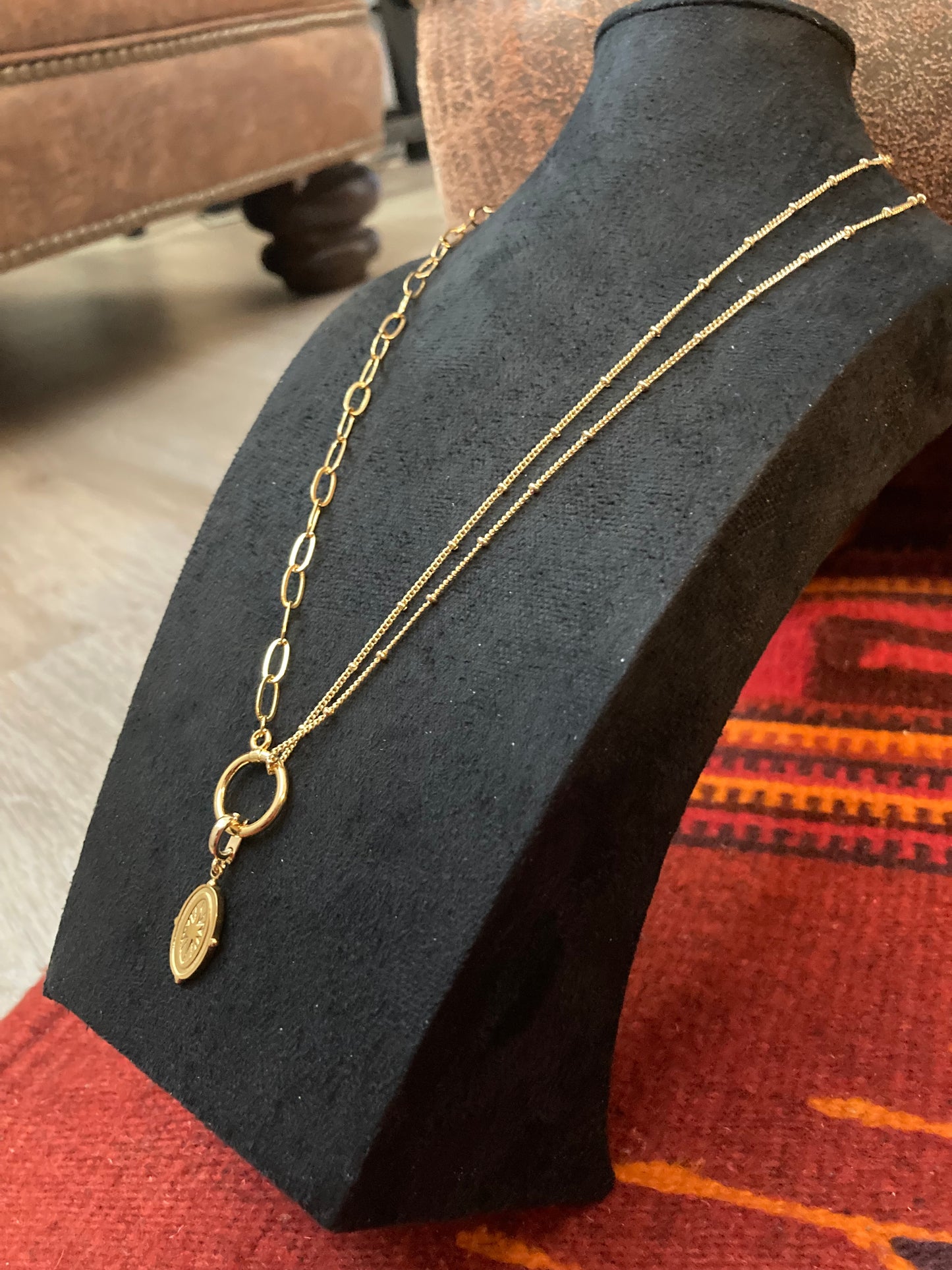 Lillian L•3-in-1 Chic Necklace Bracelet Set