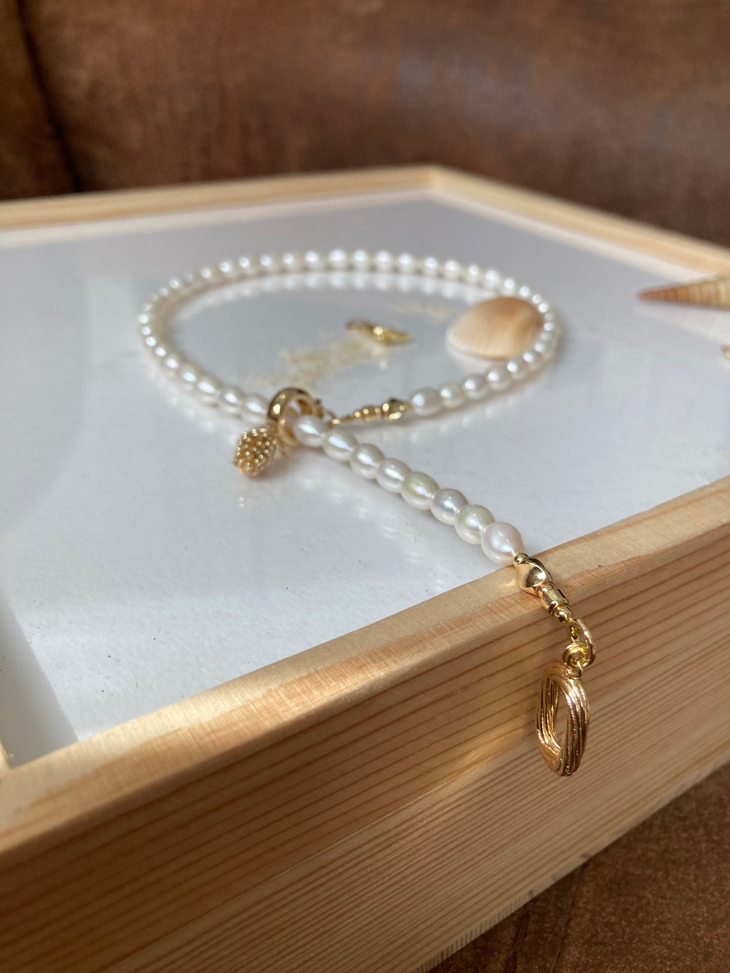 Modern Design Fine Freshwater Pearl Choker Necklace