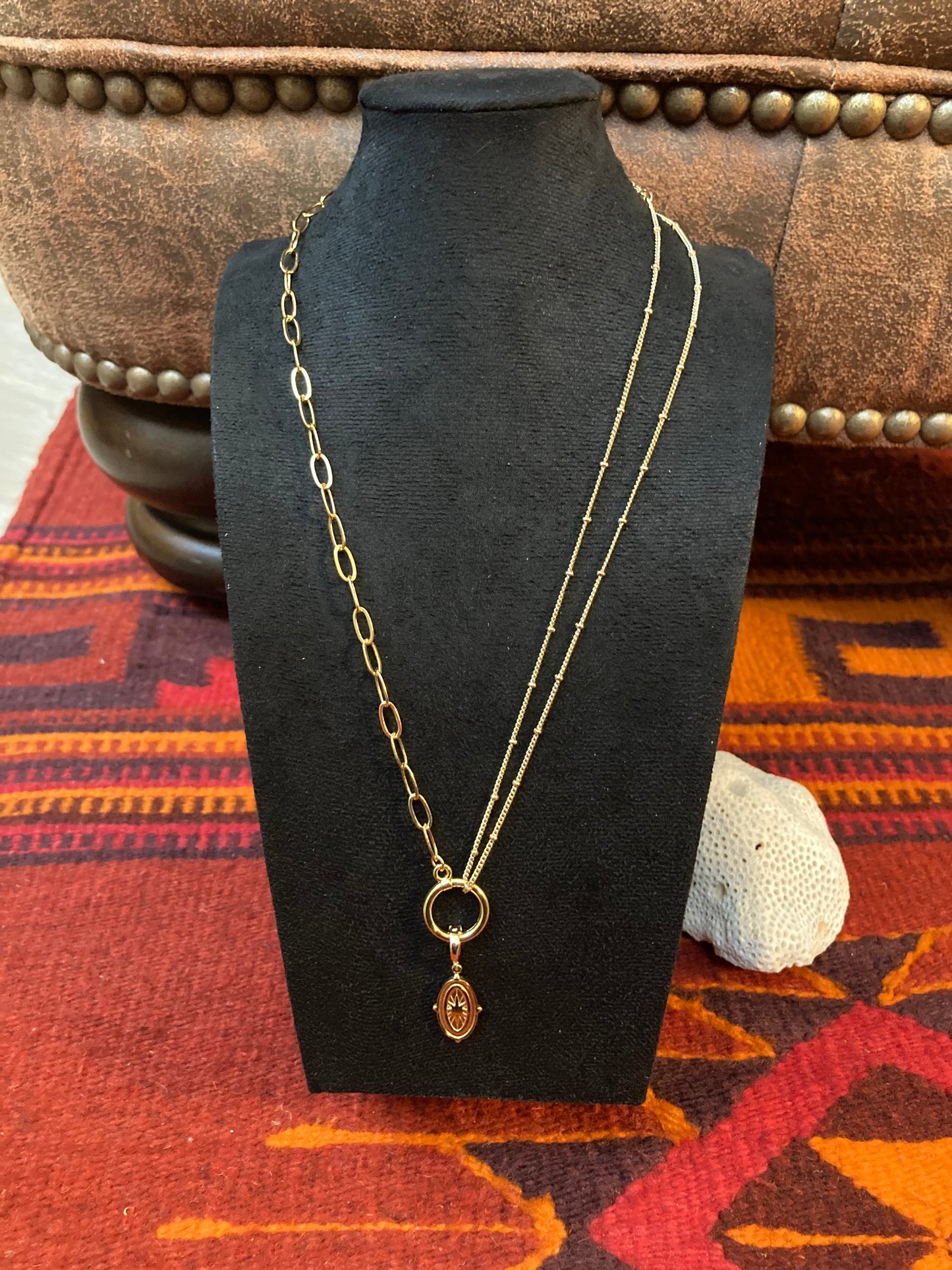 Lillian L•3-in-1 Chic Necklace Bracelet Set