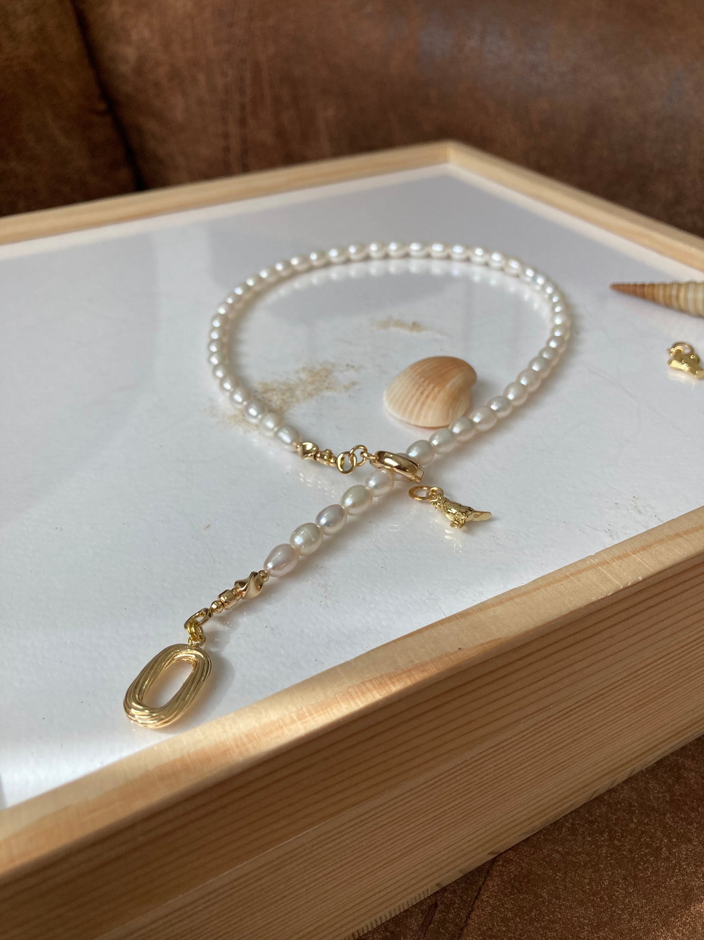 Modern Design Fine Freshwater Pearl Choker Necklace