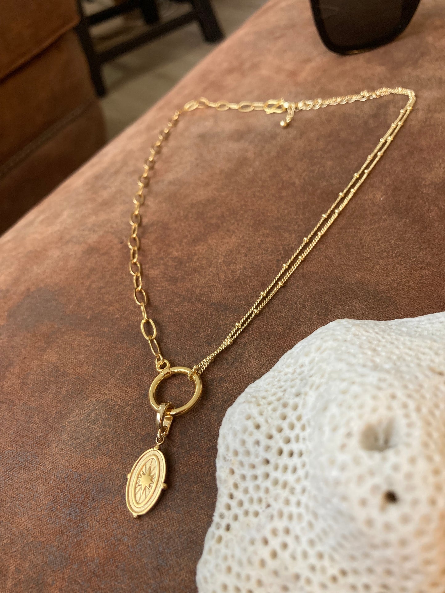 Lillian L•3-in-1 Chic Necklace Bracelet Set