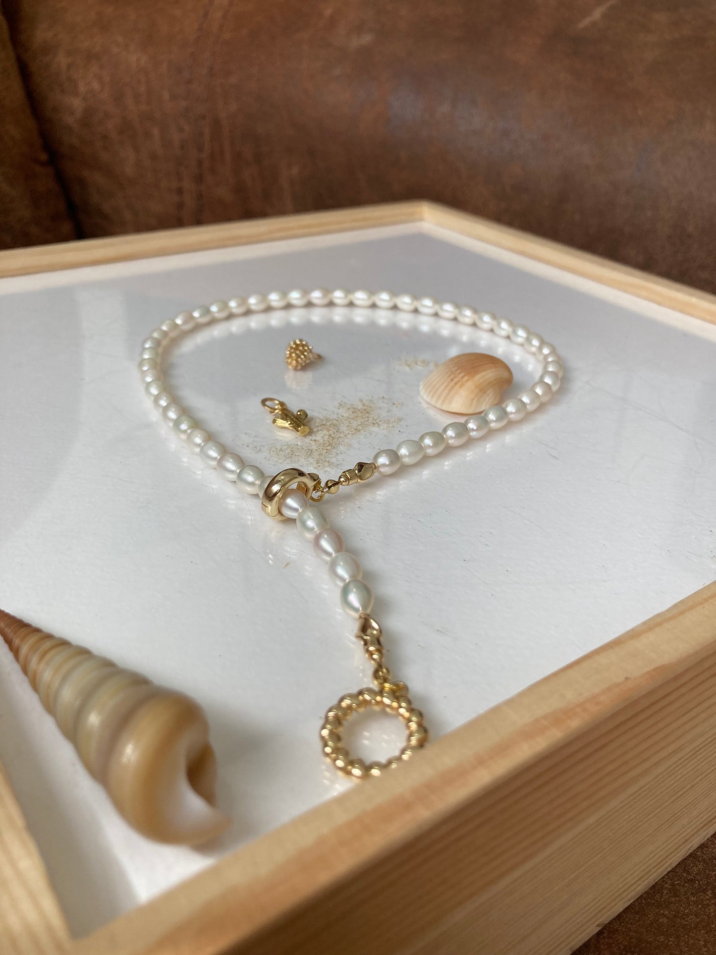 Modern Design Fine Freshwater Pearl Choker Necklace