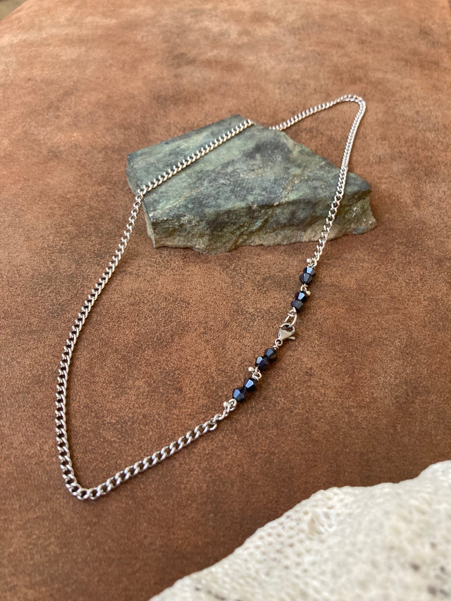 Chic Unisex Design Interchangeable 6-in-1 Necklace /Choker/Badge/Cellphone Chain