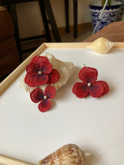 Deanna • Statement 8+Ways to Style Freshwater Pearl Floral Earrings