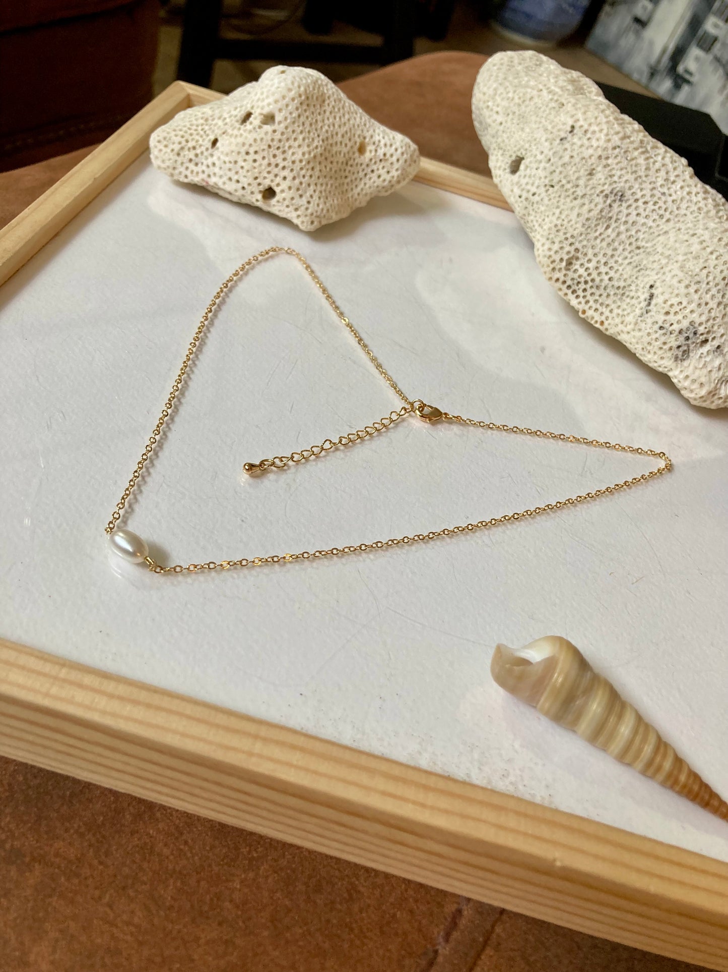 Simplicity Design Fine Freshwater Pearl Necklace