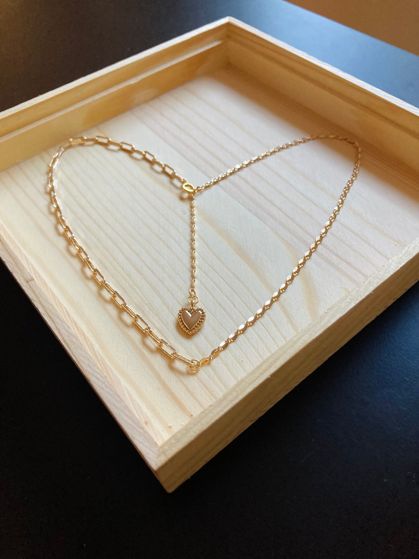 Chic Mix & Match Golden Chain Choker Necklace Set