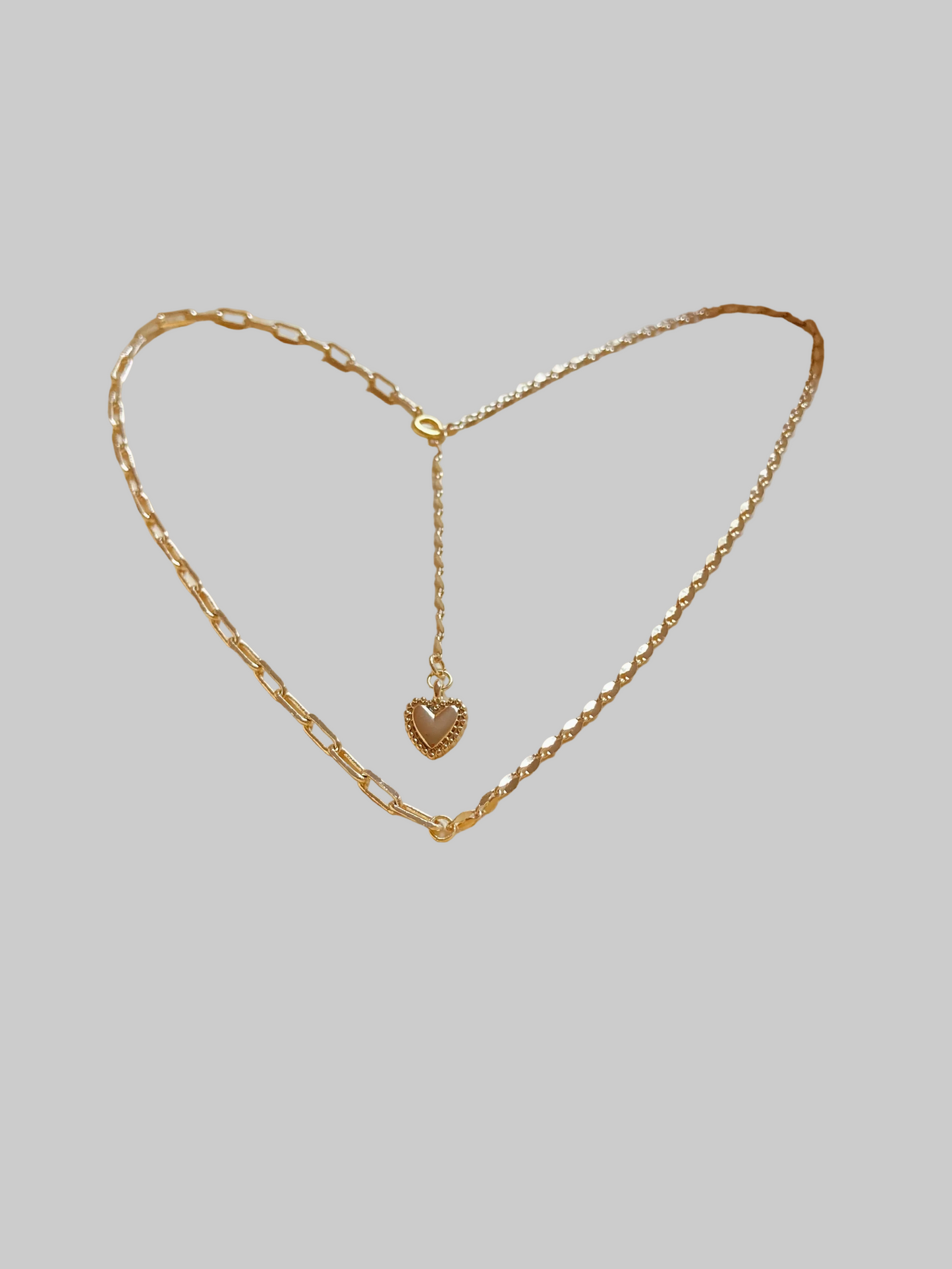 Chic Mix & Match Golden Chain Choker Necklace Set