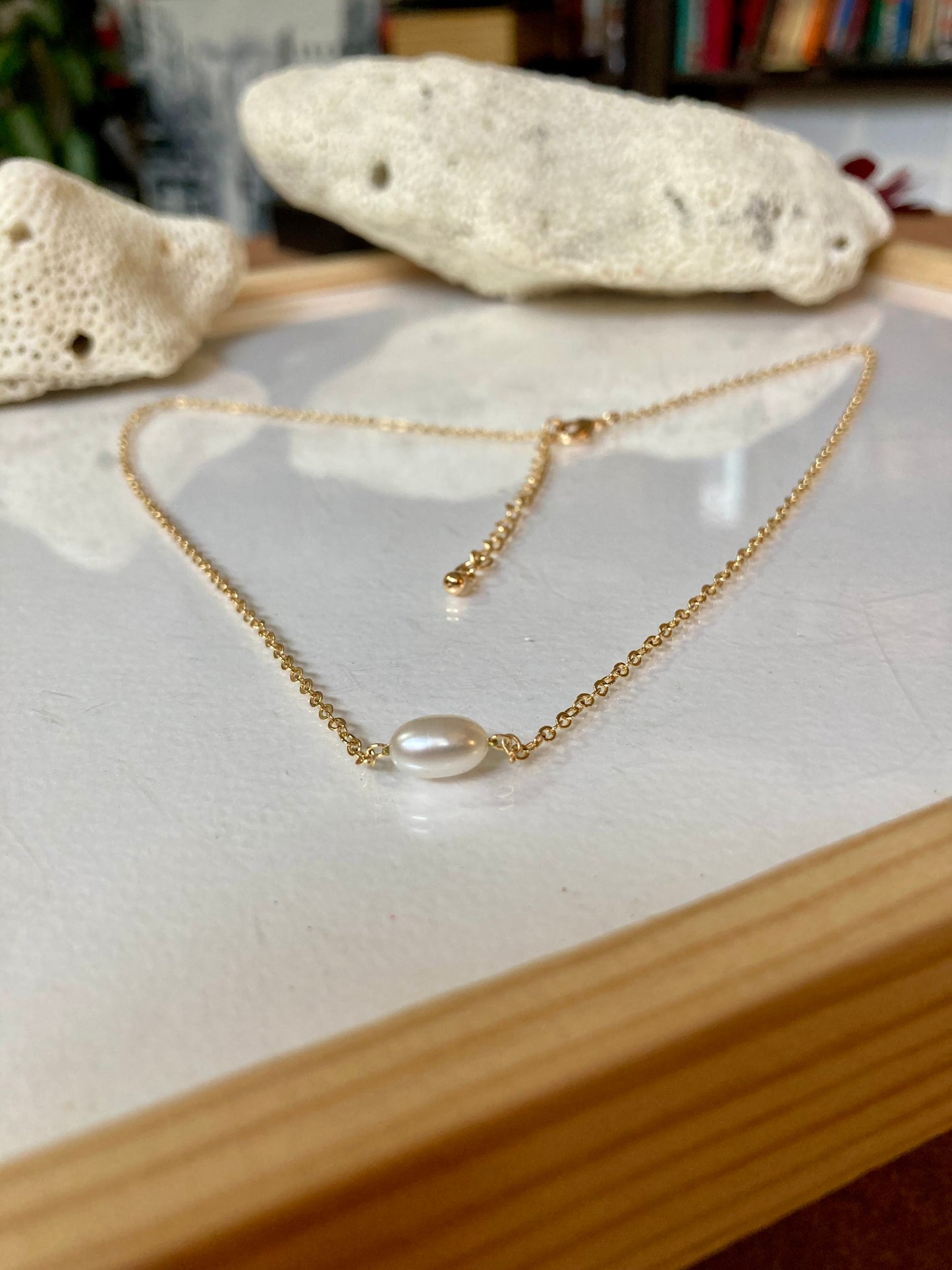 Simplicity Design Fine Freshwater Pearl Necklace