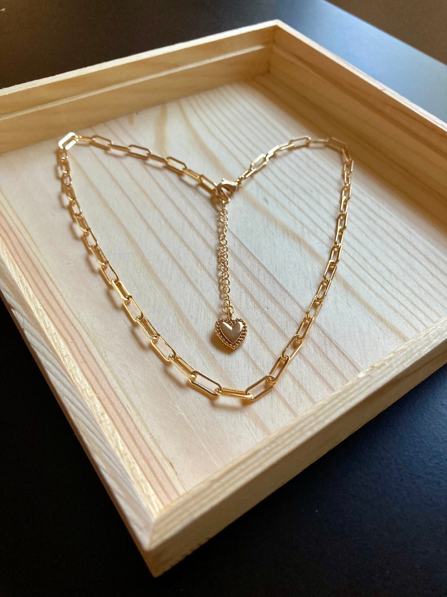 Chic Mix & Match Golden Chain Choker Necklace Set