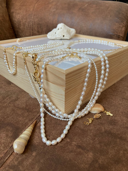 Modern Design Premium Freshwater Pearl Choker Necklace