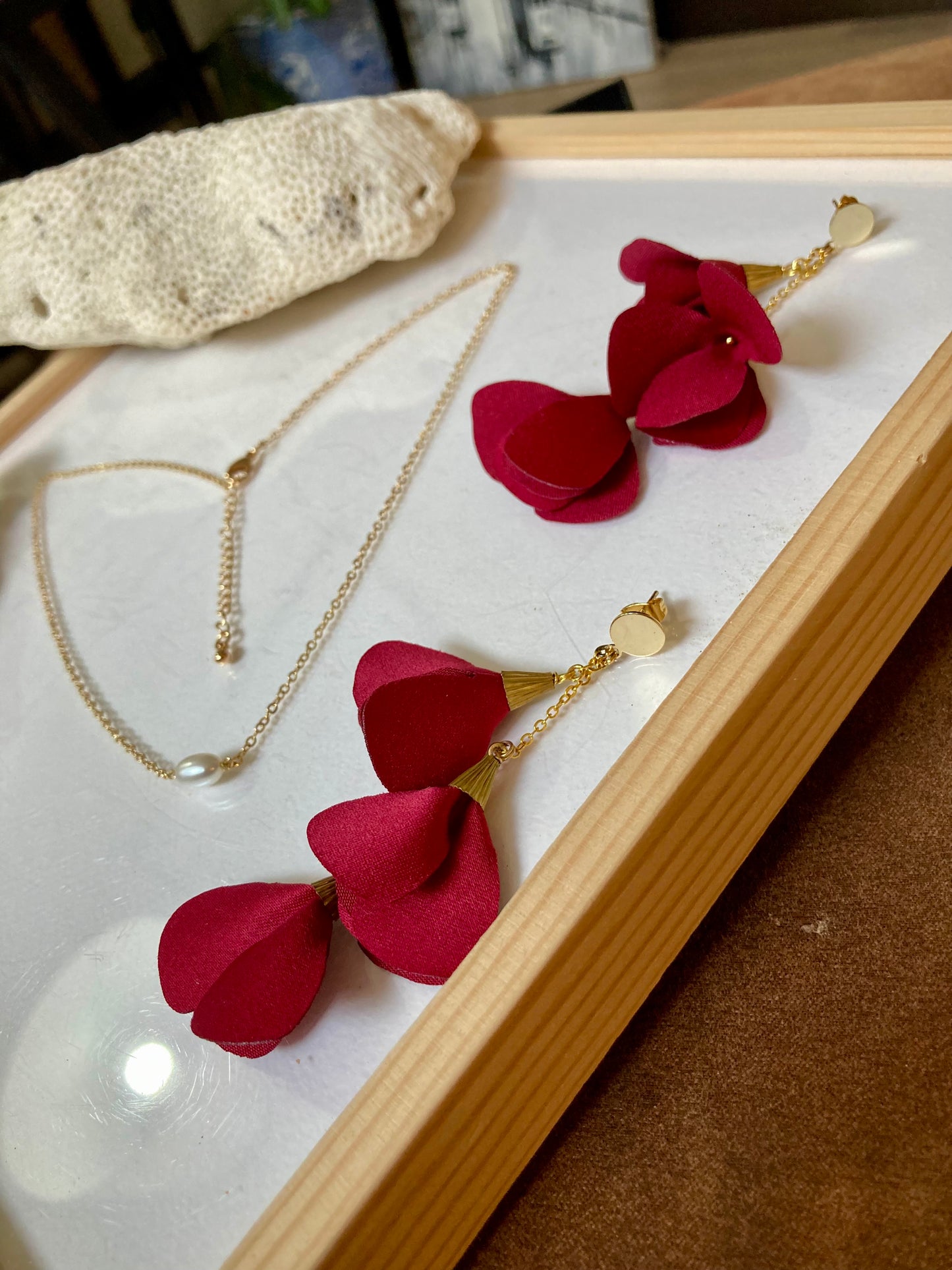 Forever Love-Elegante Floral Earrings