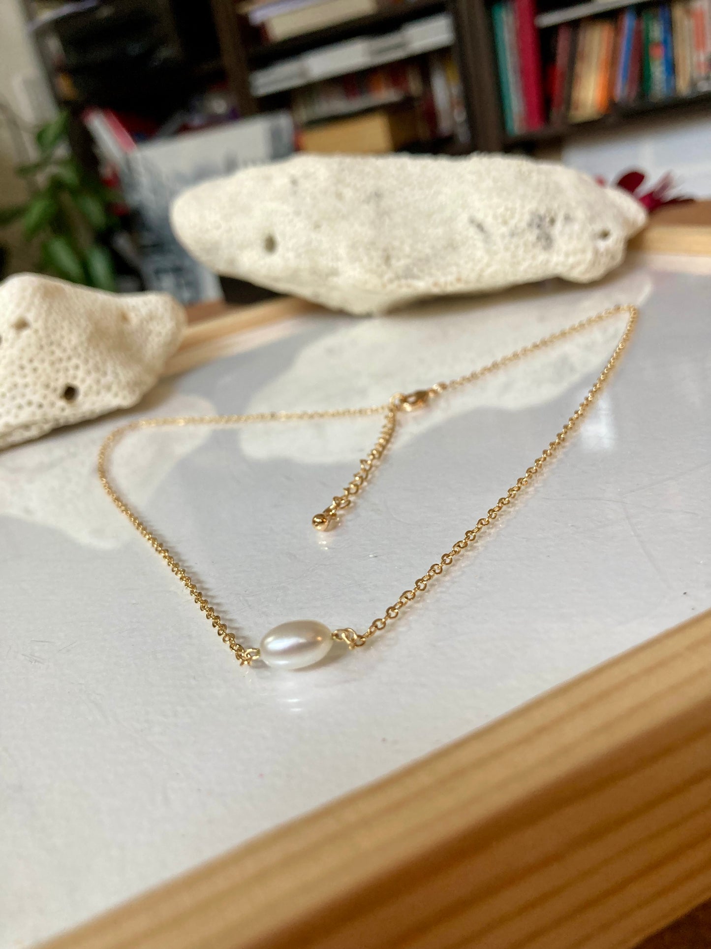 Simplicity Design Fine Freshwater Pearl Necklace