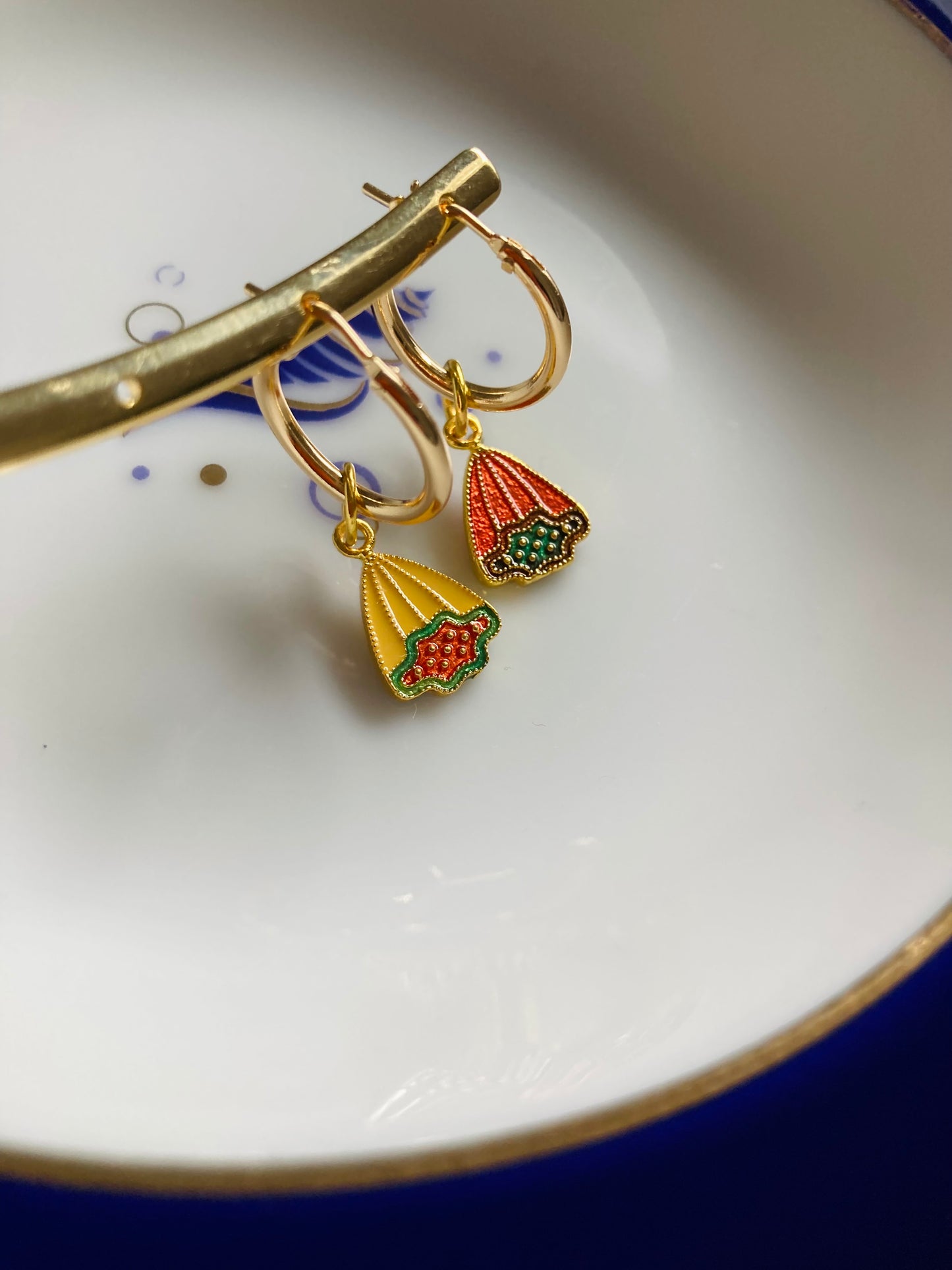 Fun Interchangeable Chic Charm Earrings