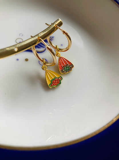 Fun Interchangeable Chic Charm Earrings