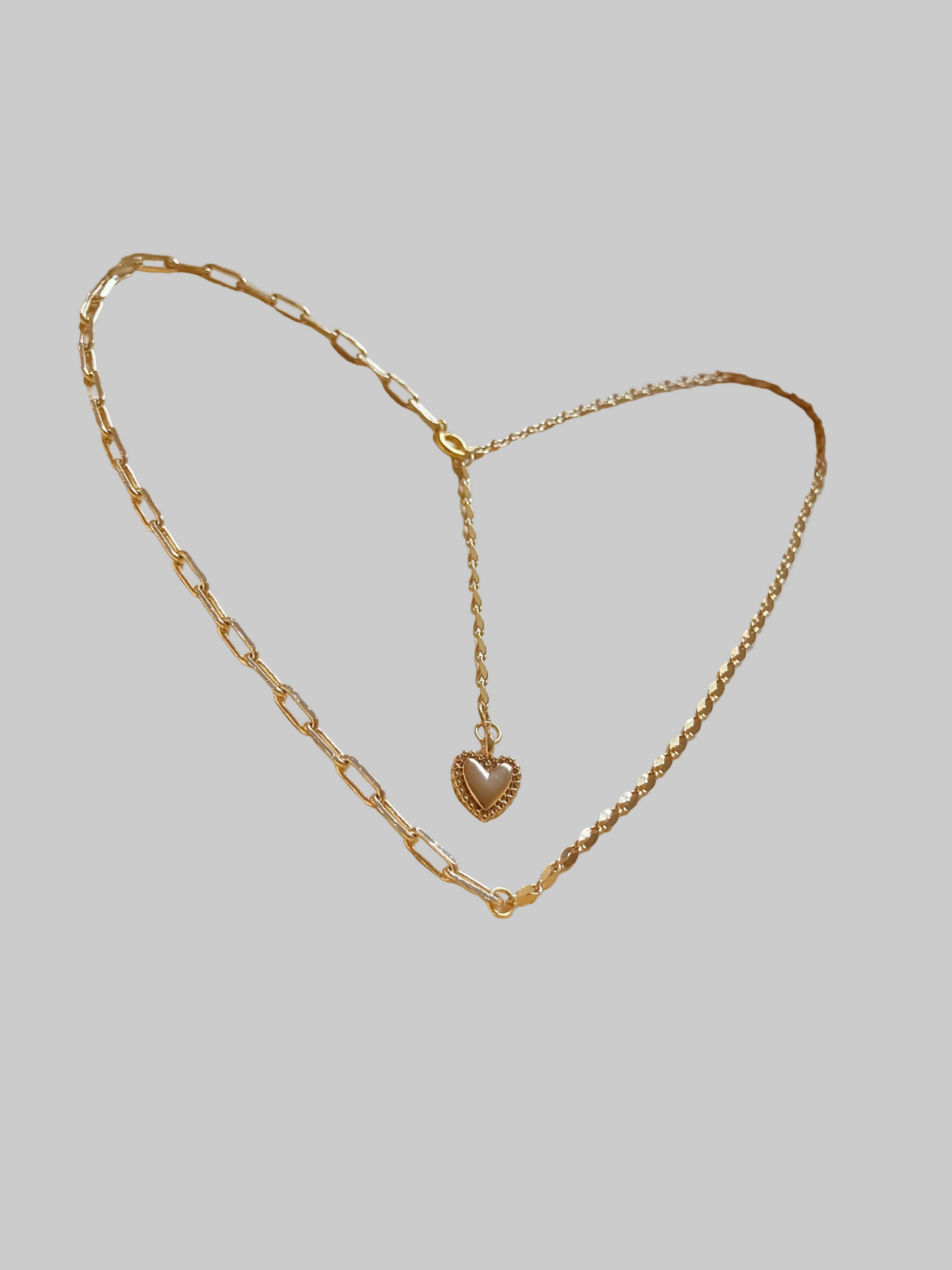 Chic Mix & Match Golden Chain Choker Necklace Set