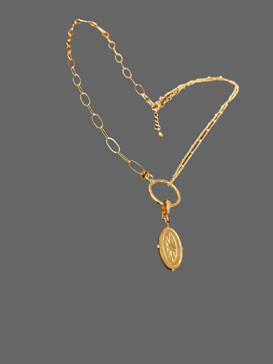 Lillian L•3-in-1 Chic Necklace Bracelet Set