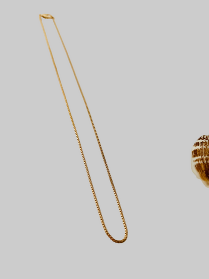 Chic Unisex Box Chain Choker Necklace