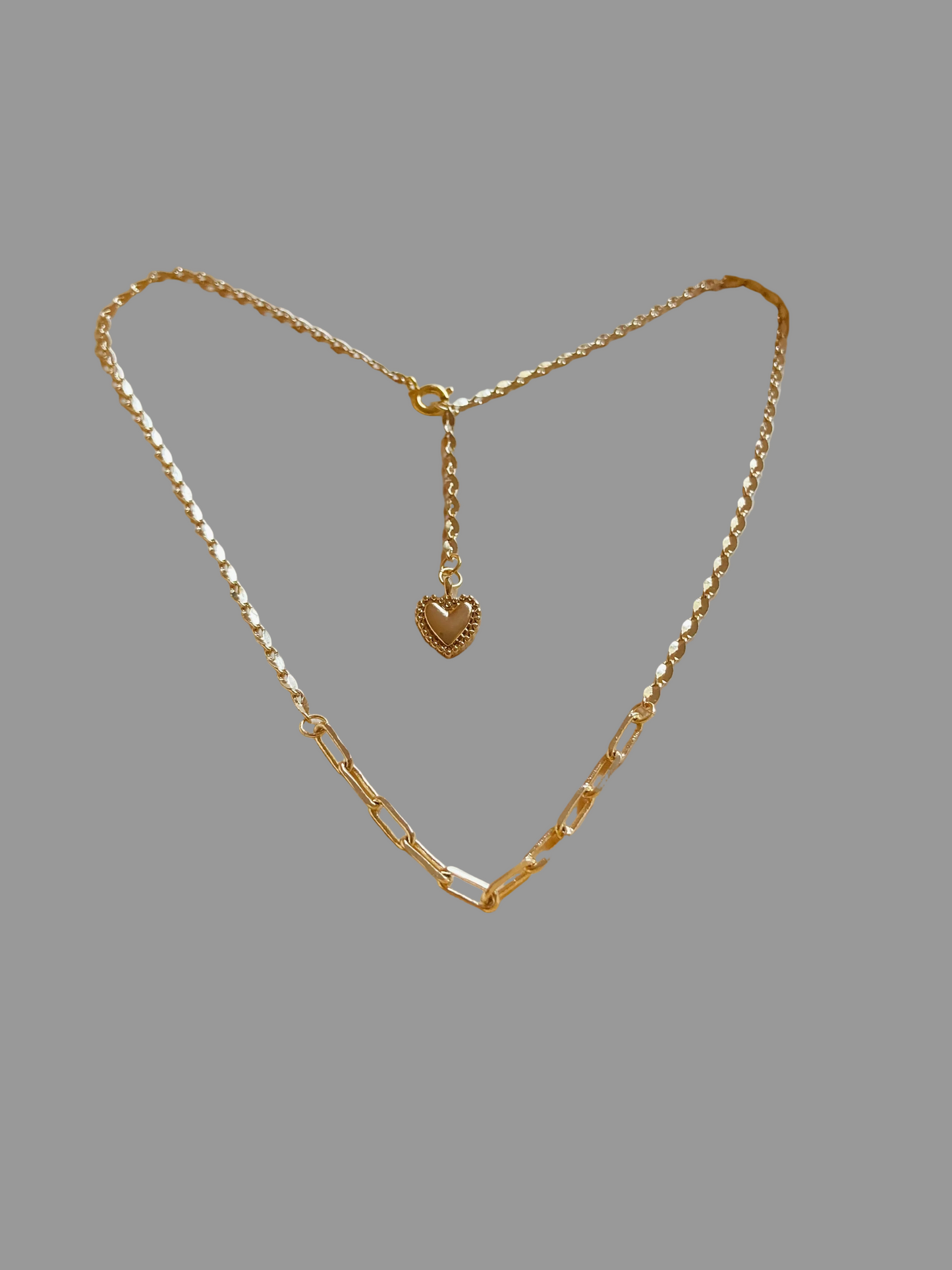 Chic Mix & Match Golden Chain Choker Necklace Set