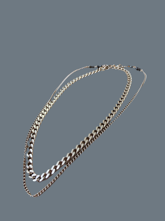 Chic Unisex Design Interchangeable 6-in-1 Necklace /Choker/Badge/Cellphone Chain