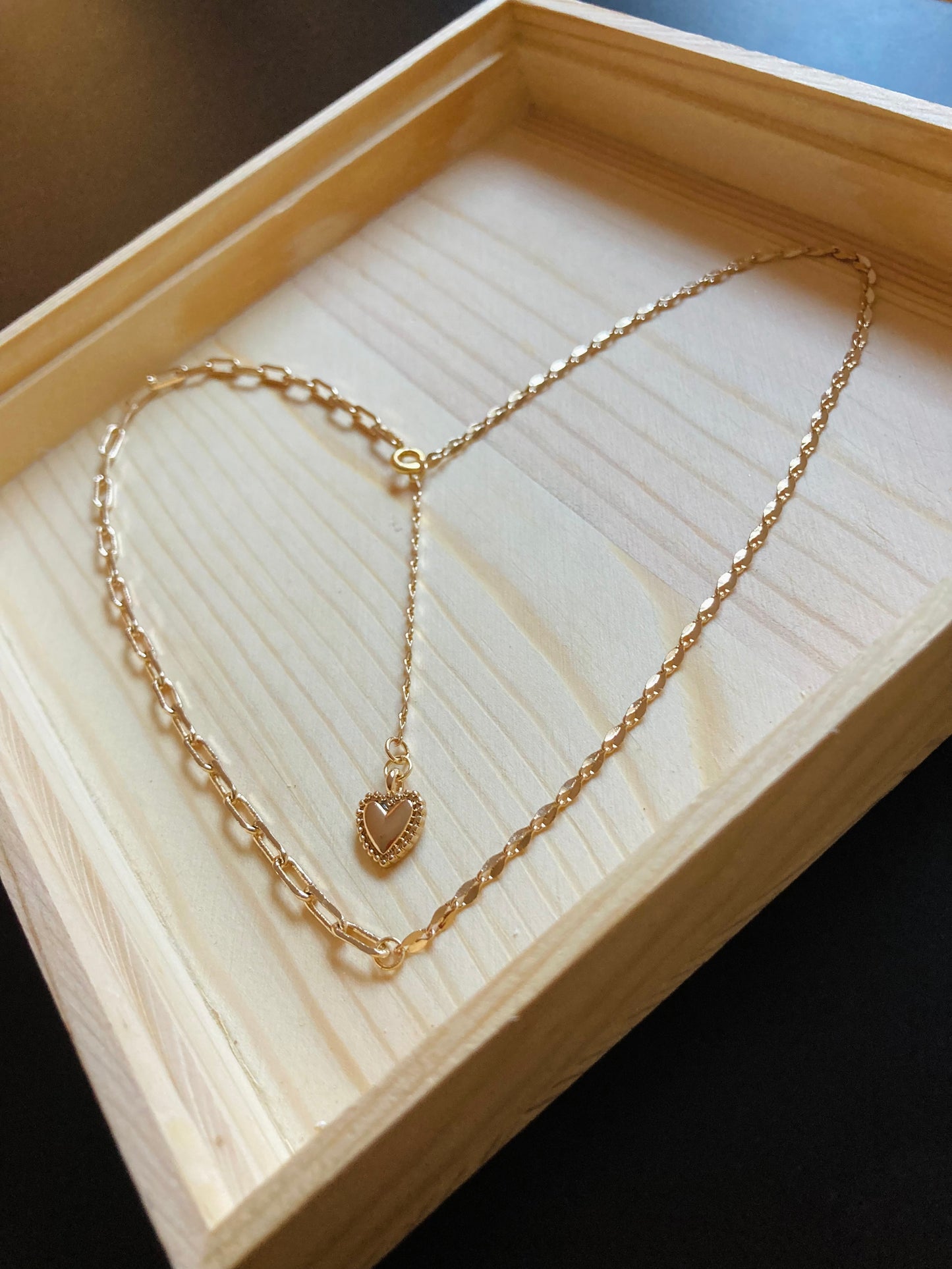 Chic Mix & Match Golden Chain Choker Necklace Set