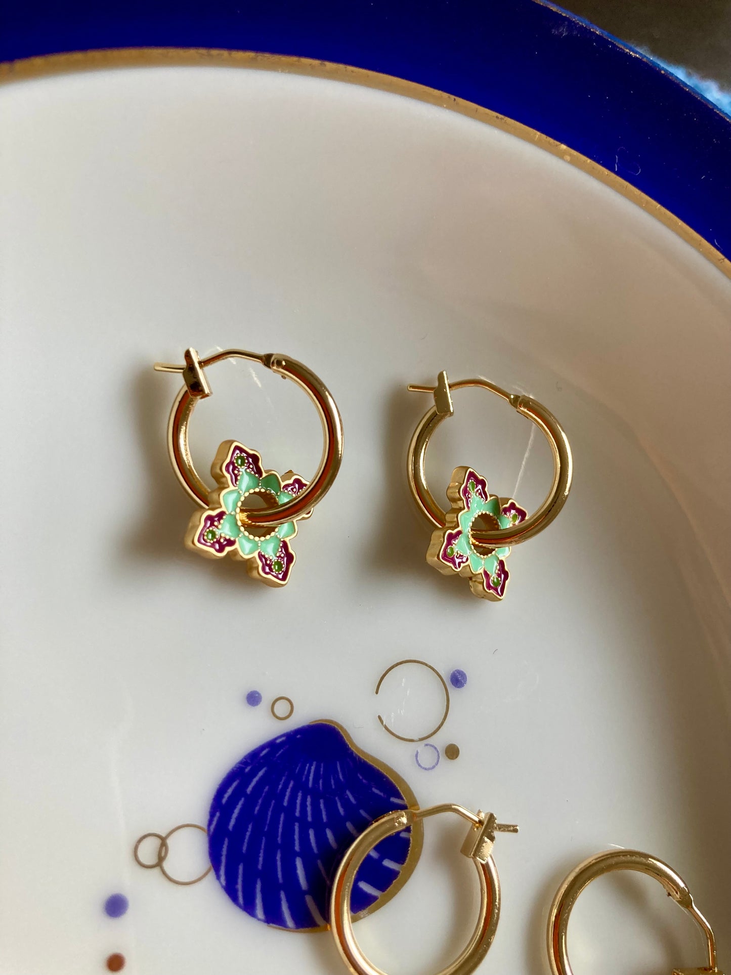 Fun Interchangeable Chic Charm Earrings