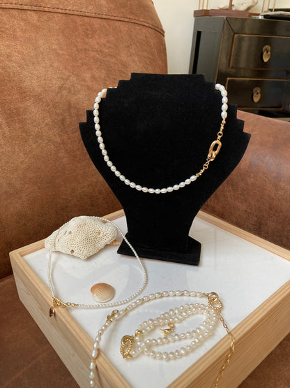 Modern Design Premium Freshwater Pearl Choker Necklace