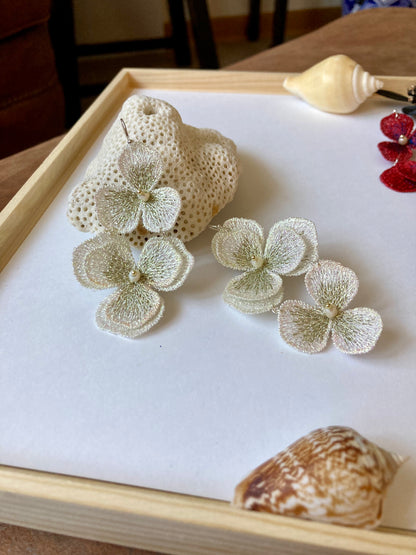 Yamit • Statement 8+Ways to Style Freshwater Pearl Floral Earrings