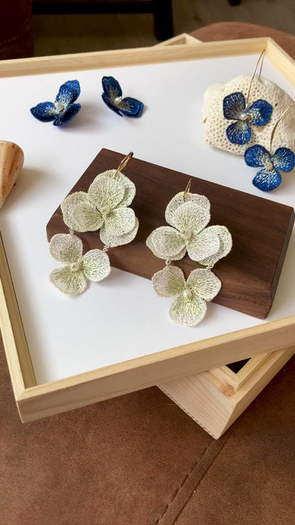 Yamit • Statement 8+Ways to Style Freshwater Pearl Floral Earrings