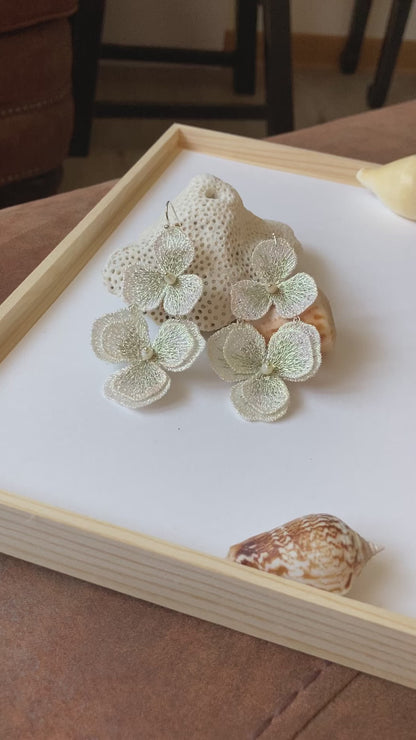 Yamit • Statement 8+Ways to Style Freshwater Pearl Floral Earrings