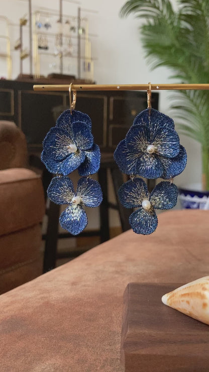 Beata•Statement 8+Ways to Style Freshwater Pearl Floral Earrings