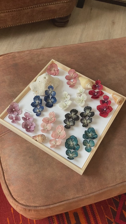 Deanna • Statement 8+Ways to Style Freshwater Pearl Floral Earrings