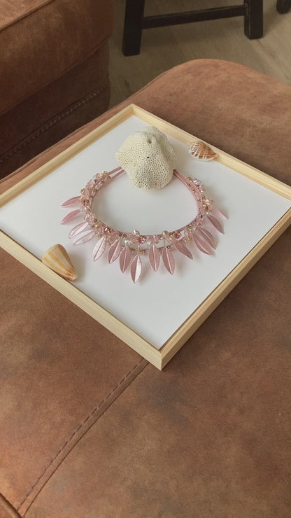 Unique Design Crown & Choker 2-IN-1